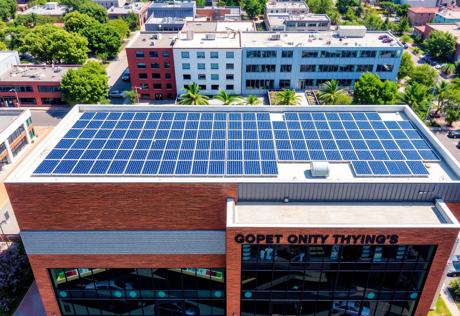 Commercial rooftop solar